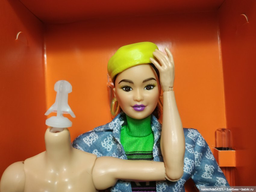 Голова Барби БМР 1959 азиатки (2)