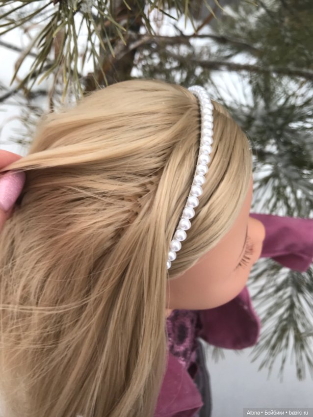 Допрошью волосы вашей кукле Gotz (фото 3)