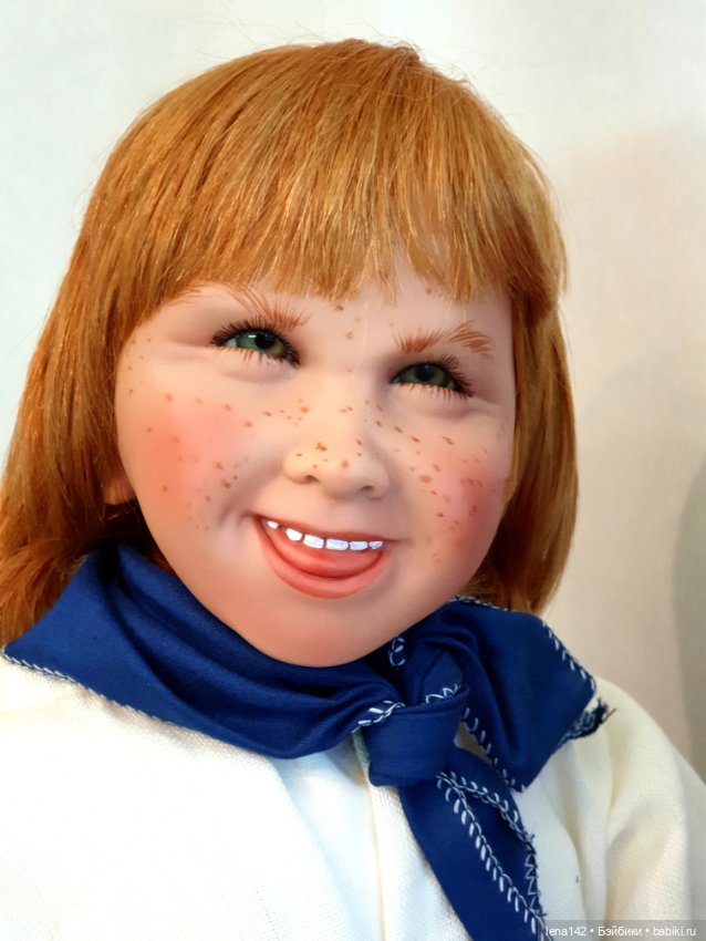 Рыжий - рыжий, конопатый — Коллекционные куклы (фото 6)