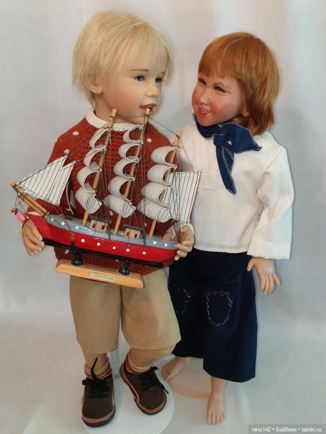 Рыжий - рыжий, конопатый — Коллекционные куклы