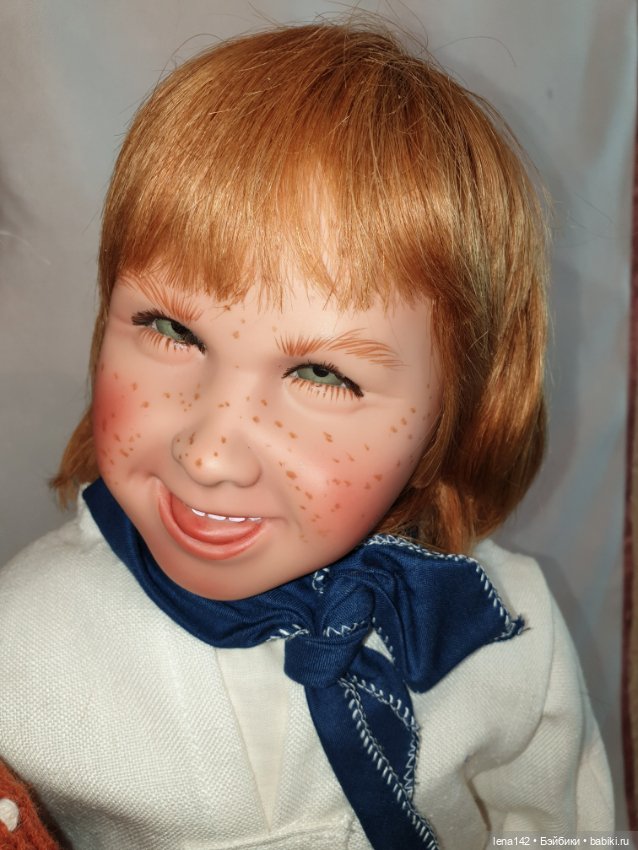 Рыжий - рыжий, конопатый — Коллекционные куклы (фото 4)