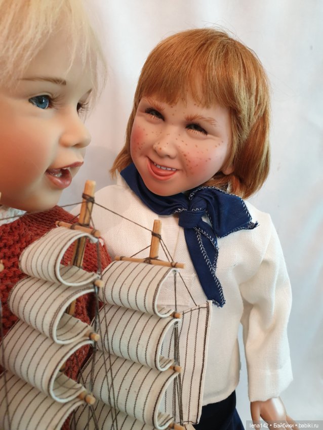 Рыжий - рыжий, конопатый — Коллекционные куклы (фото 3)