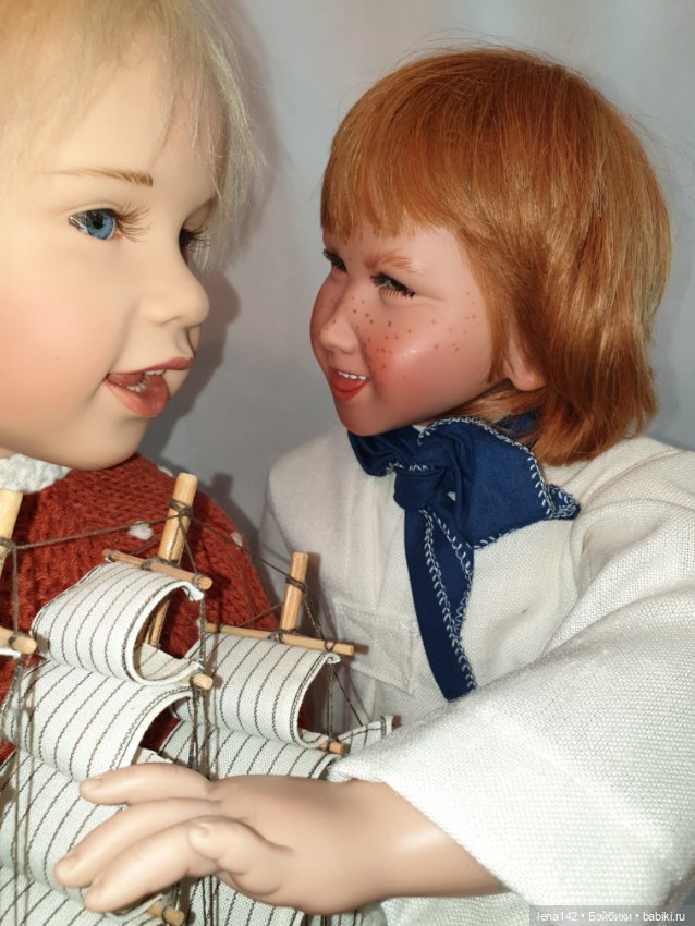 Рыжий - рыжий, конопатый — Коллекционные куклы (фото 2)