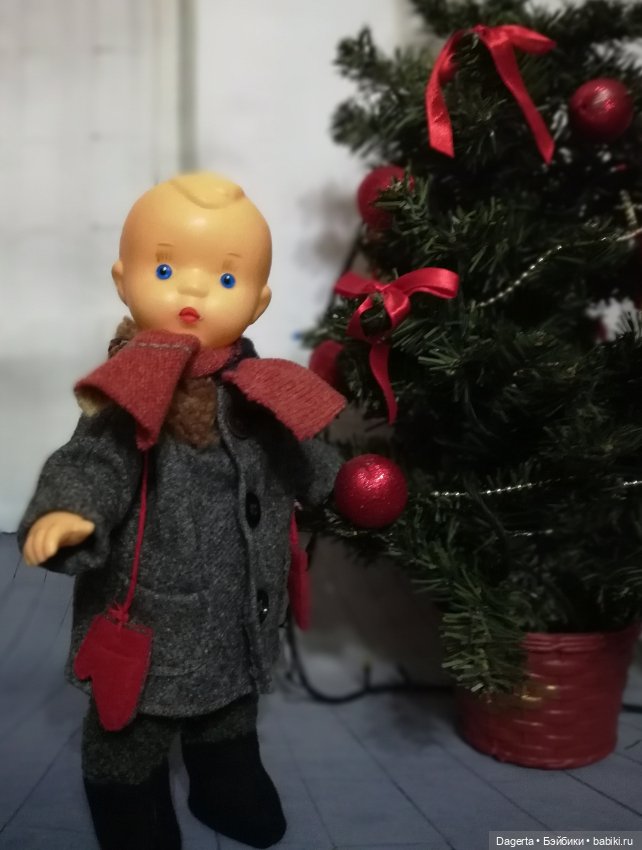 Кукла, пупс СССР "Вовка", Охтален (фото 4)