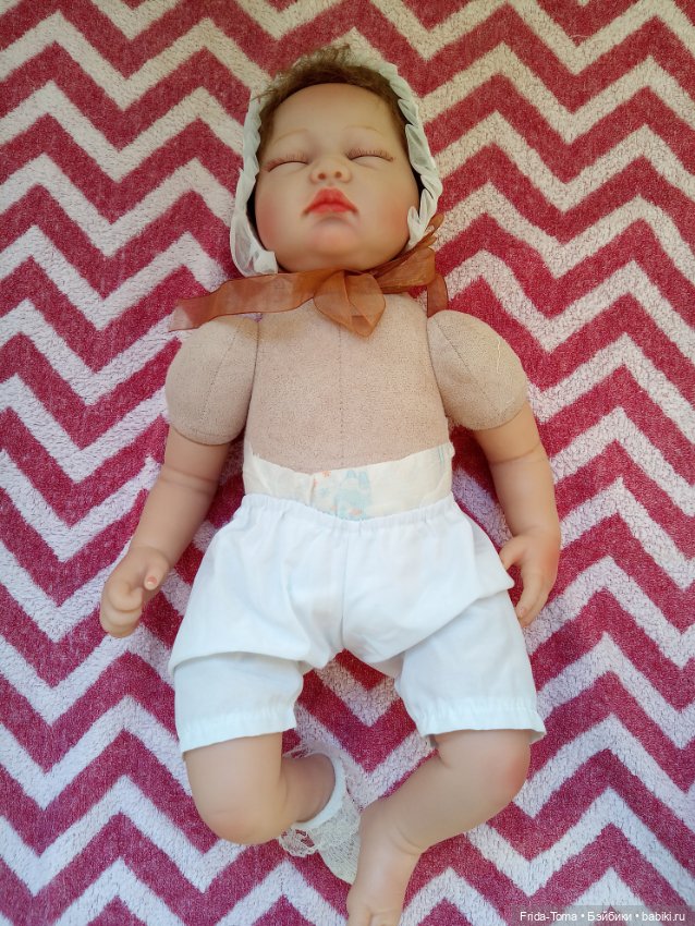 Кукла виниловая npk doll ньюборн реборн reborn newborn (фото 3)