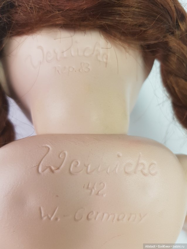 Шарнирная кукла Wernicke ( Вернике) Rep. 83- середина 80-х