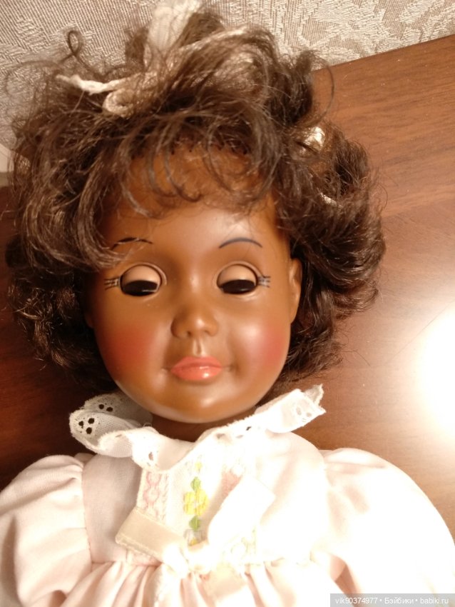 Винтажная кукла и игрушка детства Effanbee One World Collection Aa афроамериканка купить в