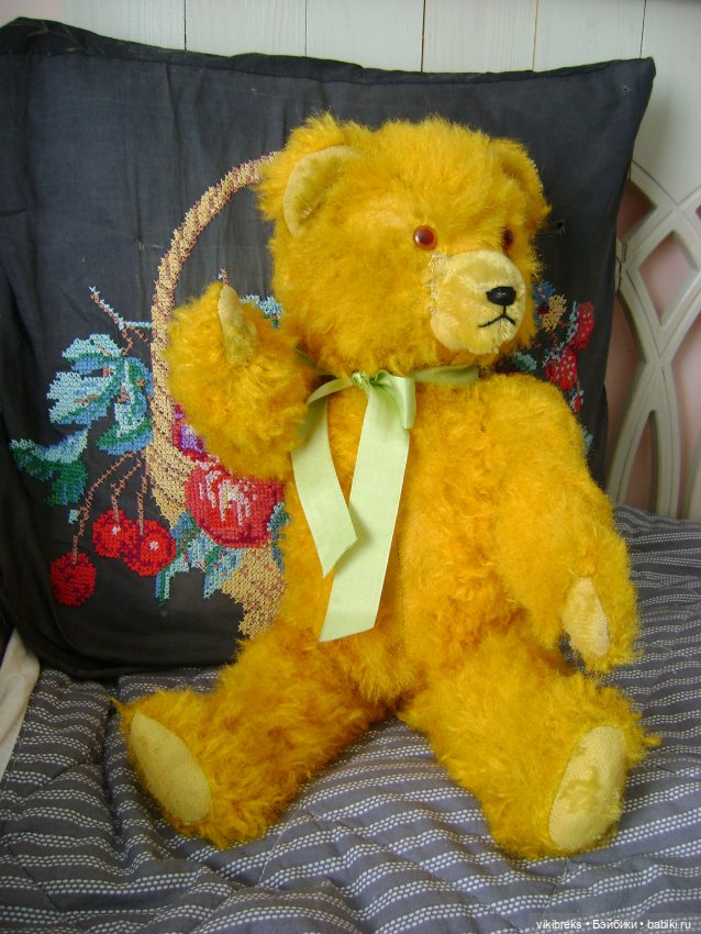 Мишка-желток ГДР 60-е гг. винтаж (фото 4)