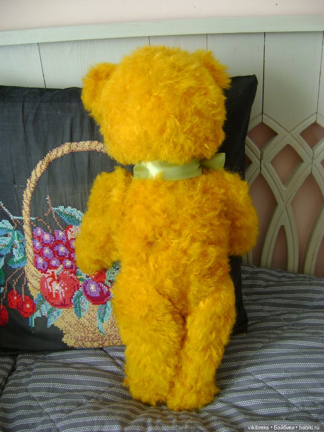 Мишка-желток ГДР 60-е гг. винтаж (фото 2)