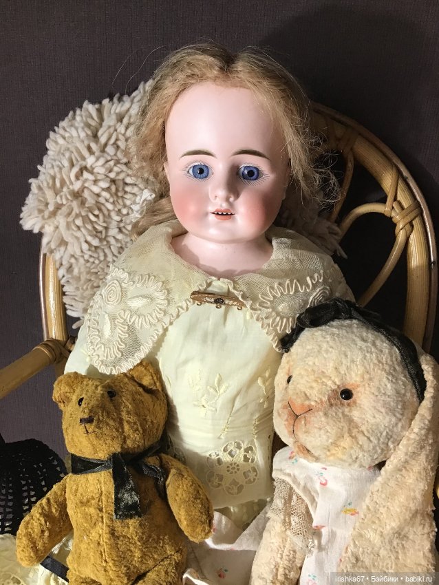 Антикварная кукла без маркировки (фото 10)