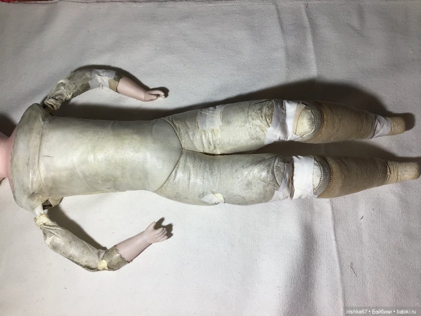 Антикварная кукла без маркировки