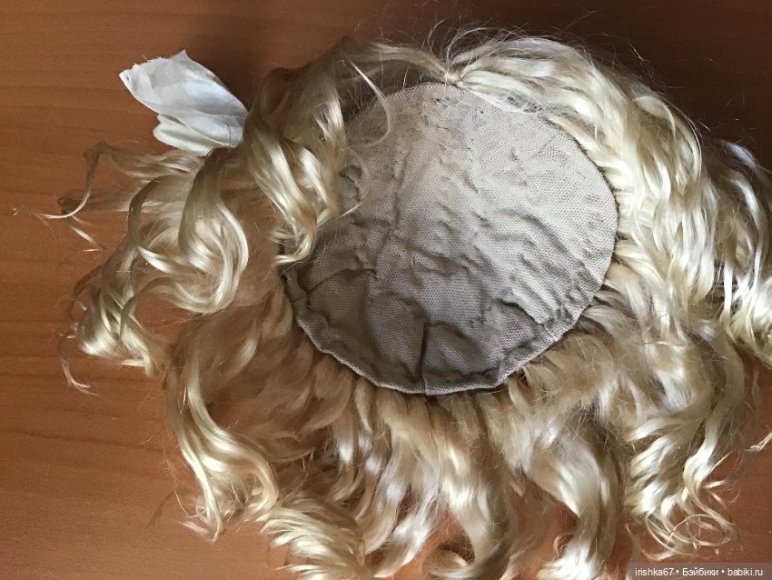 Как из сетки для волос сделать парик