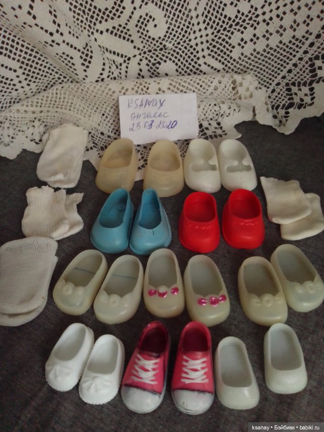 Туфельки на кукол — Обувь для кукол