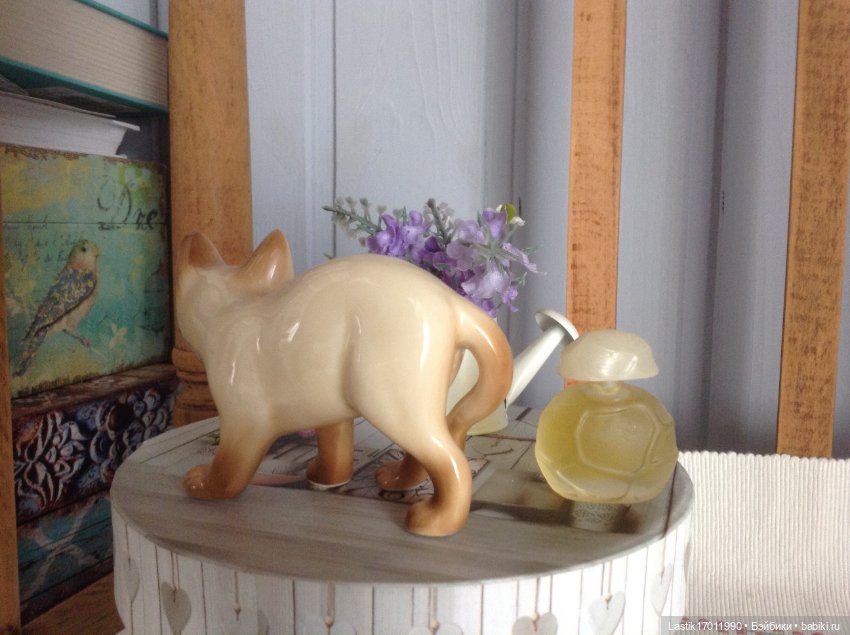 Фарфоровый котик — Статуэтки (фото 2)