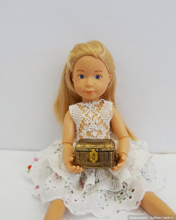 Латунный сундучок / ларец / шкатулка