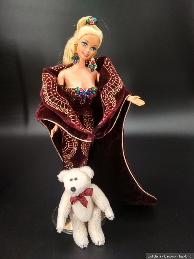 Белоснежный мохеровый медвежонок от Boyds Bears Co. 12 см