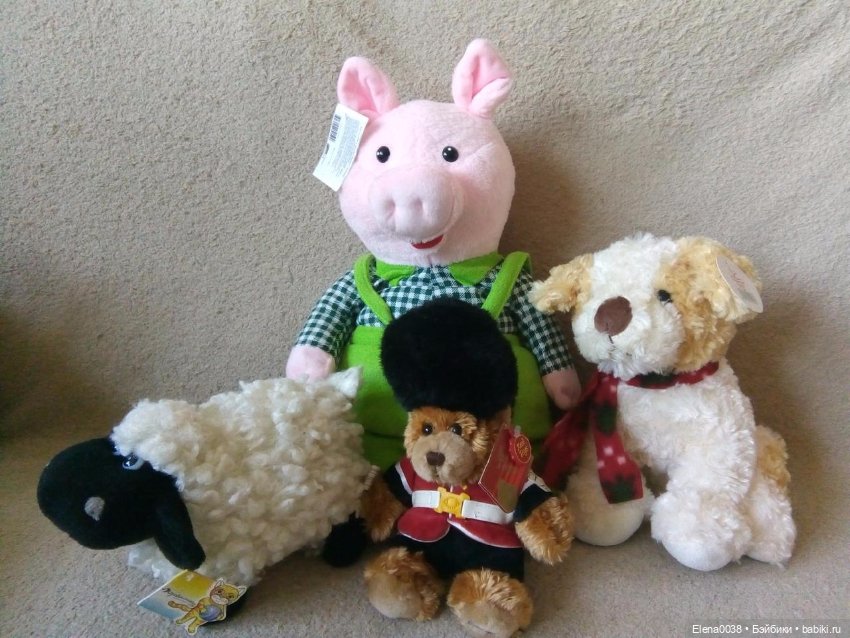 Мягкие игрушки одним лотом