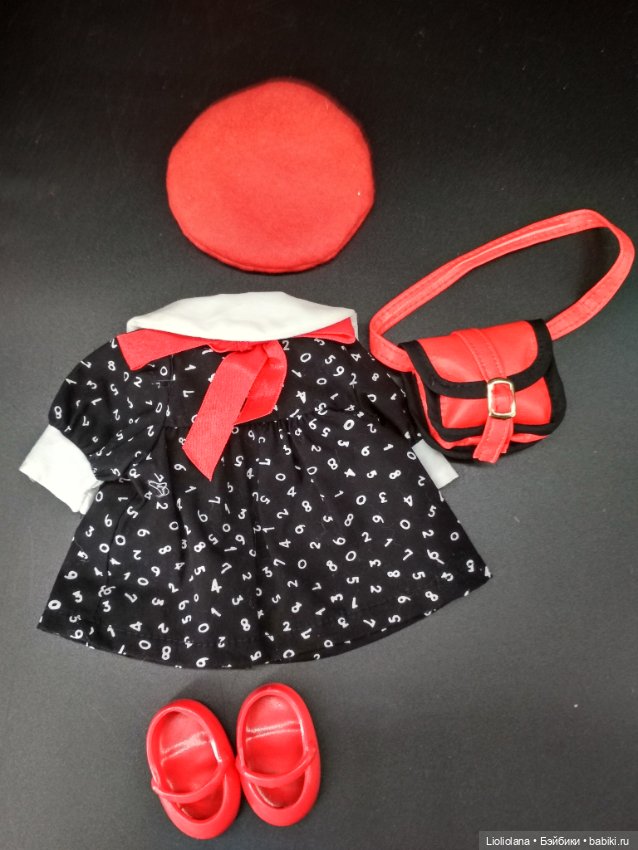 Наряд для мишек Muffy Vanderbear. Снова в школу. 1990 год (фото 3)