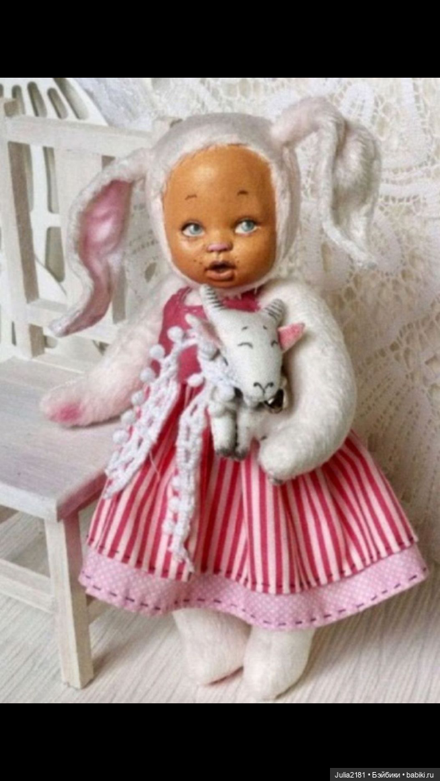 Коллеционная игрушка , Тедди долл Зайка , тедди дол Котик , доллочки (фото 3)