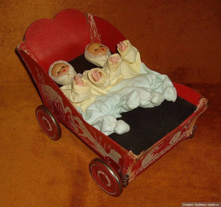 Куклы СССР. Близнецы — Винтажные куклы и игрушки детства (фото 3)