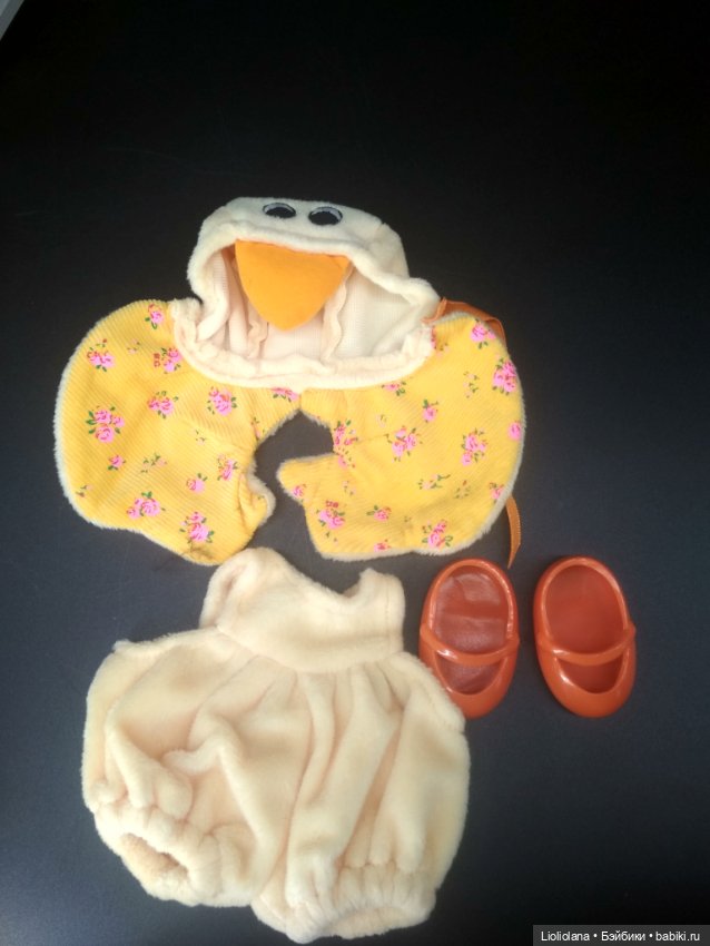 Аутфит для мишек Muffy Vanderbear. Цыпленок.. 1990 год. Винтаж