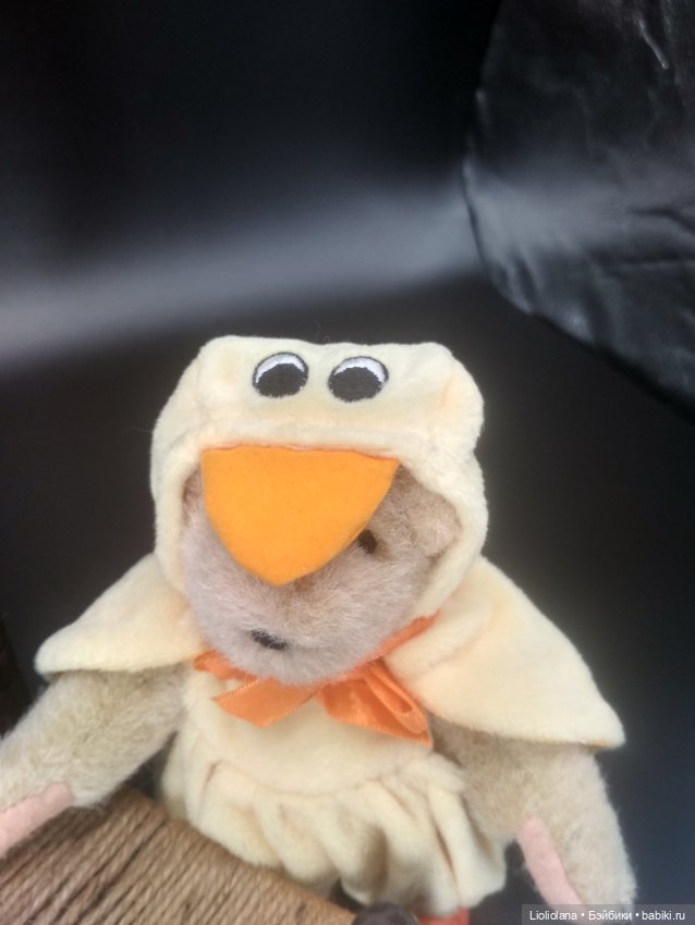 Аутфит для мишек Muffy Vanderbear. Цыпленок.. 1990 год. Винтаж (фото 4)