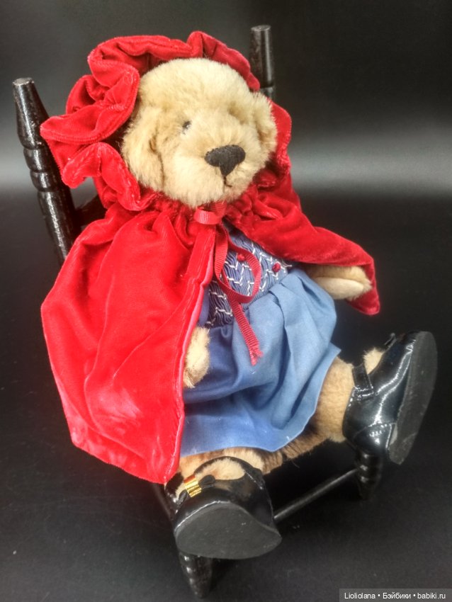 Красная Шапочка от Barbara McConnell. Мохер. Винтаж. Рассрочка (фото 2)