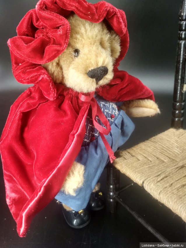 Красная Шапочка от Barbara McConnell. Мохер. Винтаж. Рассрочка