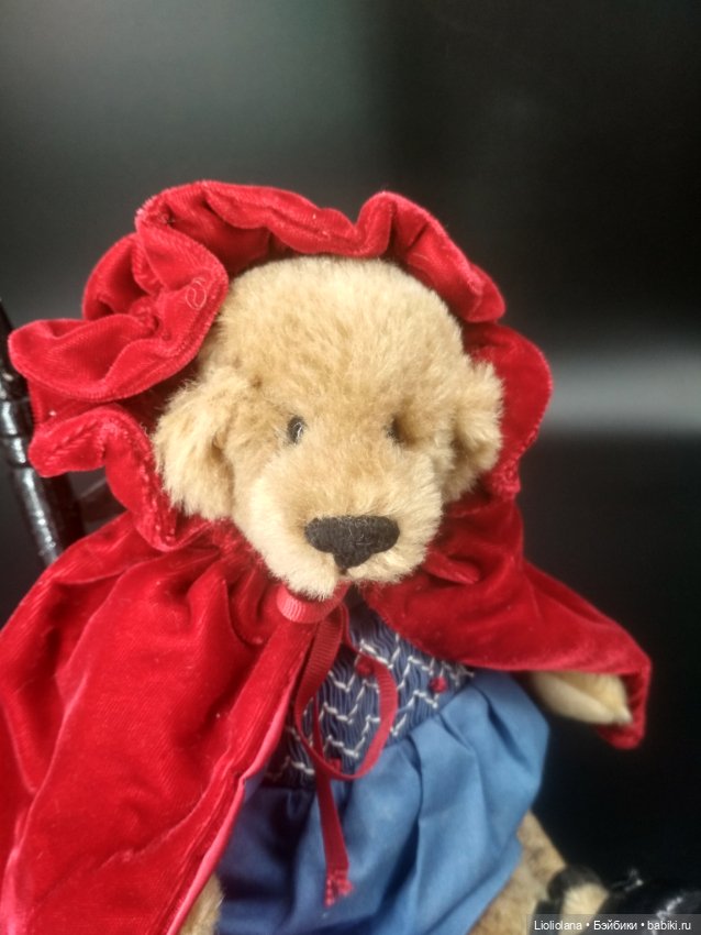 Красная Шапочка от Barbara McConnell. Мохер. Винтаж. Рассрочка (фото 9)