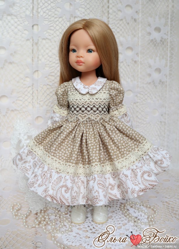 Одежда для кукол - Платье с буфами купить в Шопике | Сальск - 609683