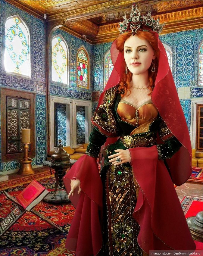 Одежда жены султана