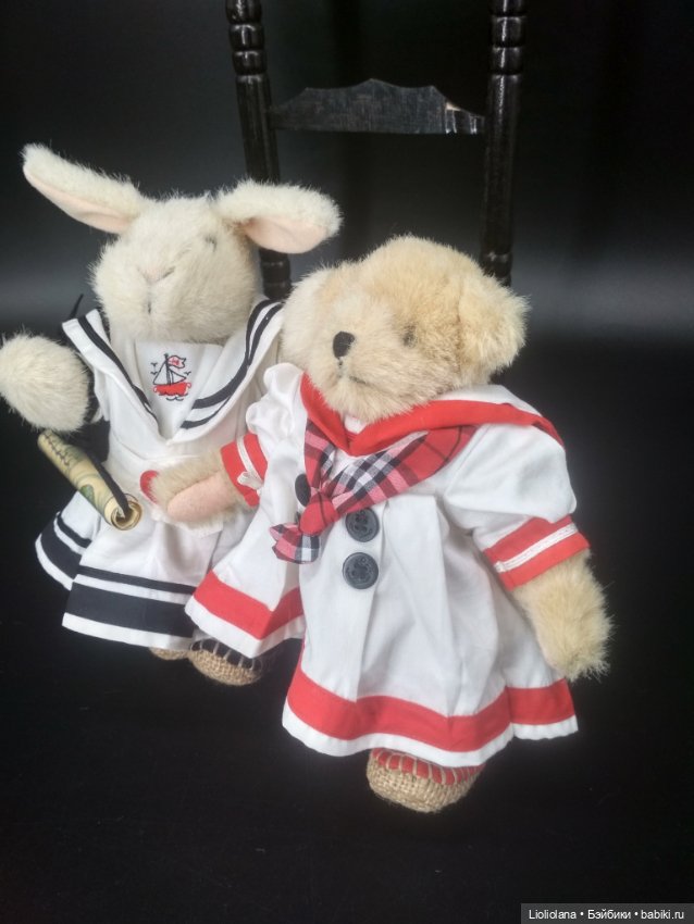 Мишка Muffy Vanderbear в матроске. 1982 год. США