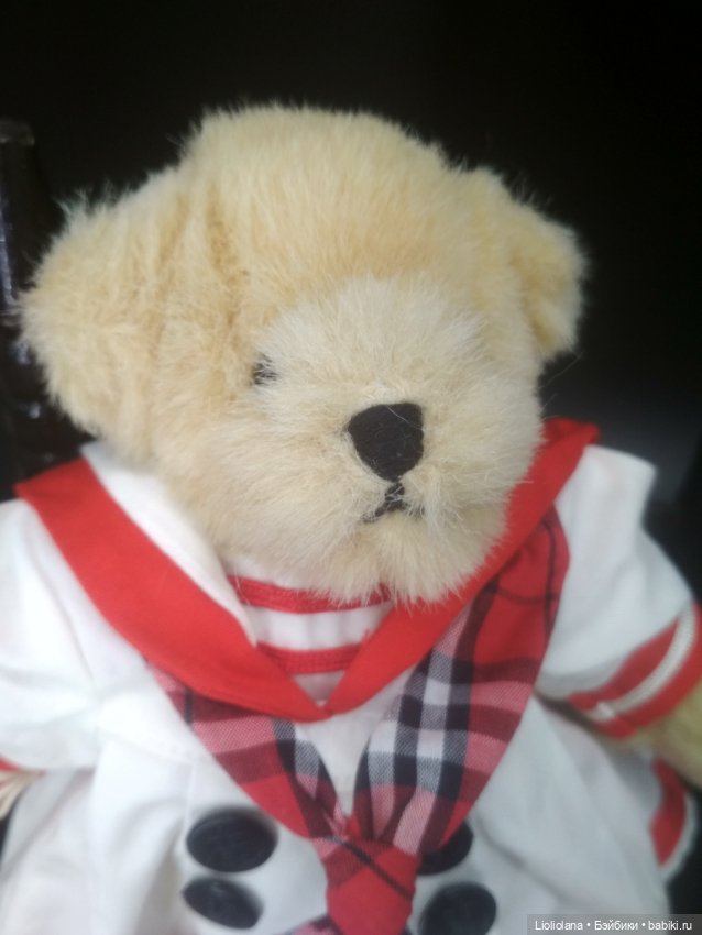 Мишка Muffy Vanderbear в матроске. 1982 год. США (фото 6)