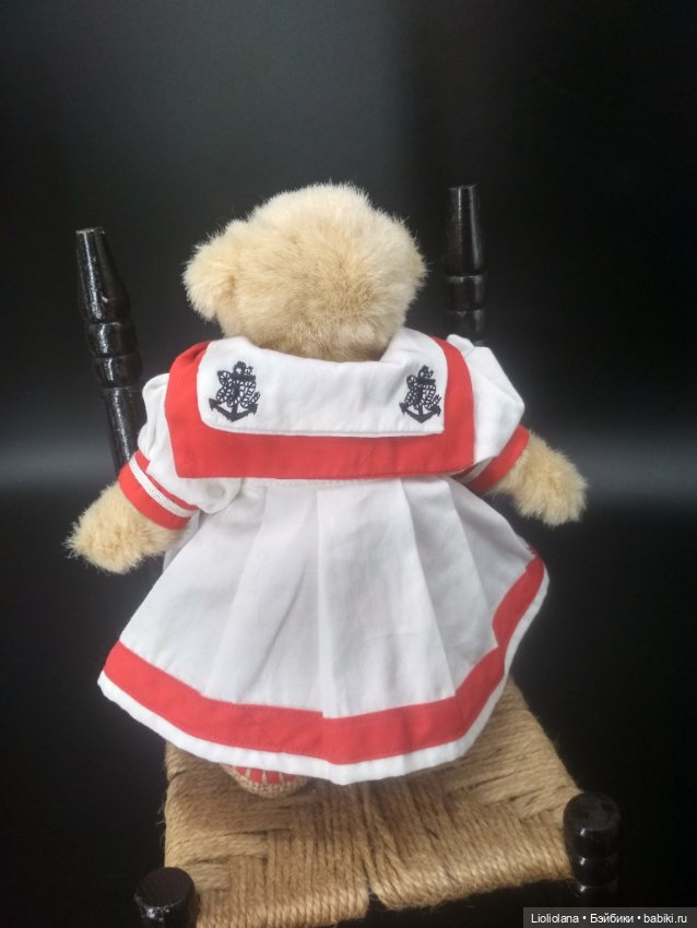 Мишка Muffy Vanderbear в матроске. 1982 год. США (фото 4)