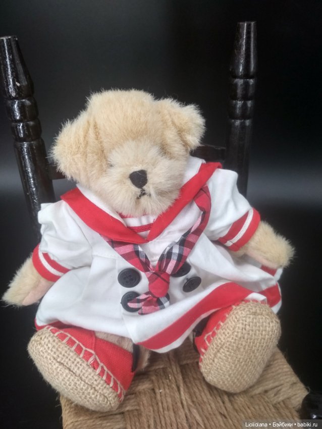 Мишка Muffy Vanderbear в матроске. 1982 год. США