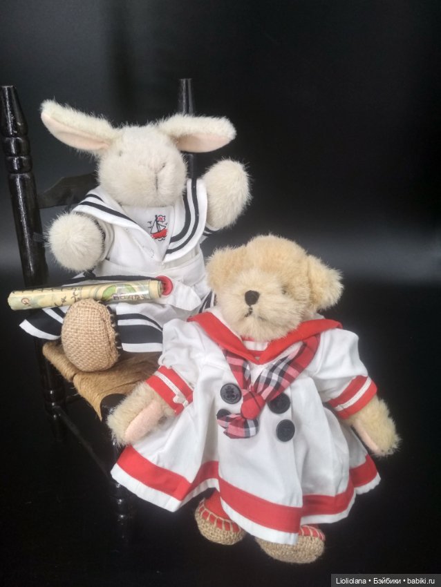 Мишка Muffy Vanderbear в матроске. 1982 год. США (фото 8)