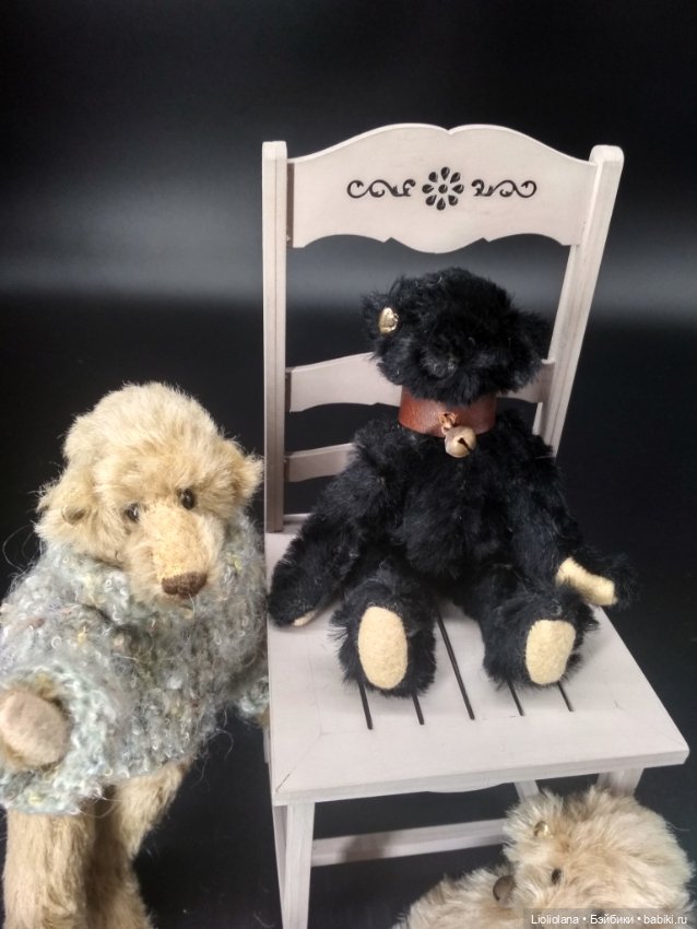 Мишка от Barbara McConnell. 14 см. Мохер 100% (фото 6)