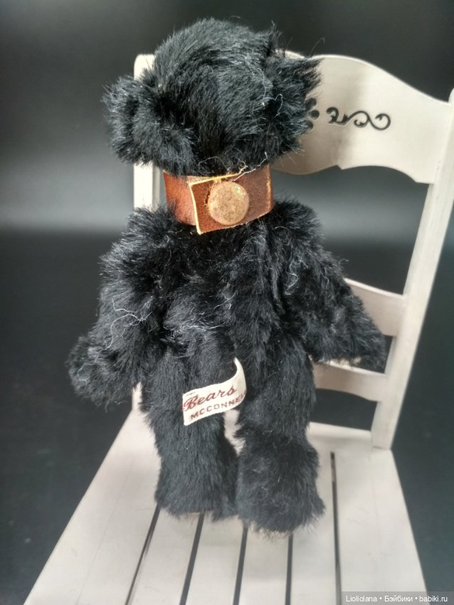 Мишка от Barbara McConnell. 14 см. Мохер 100% (фото 2)