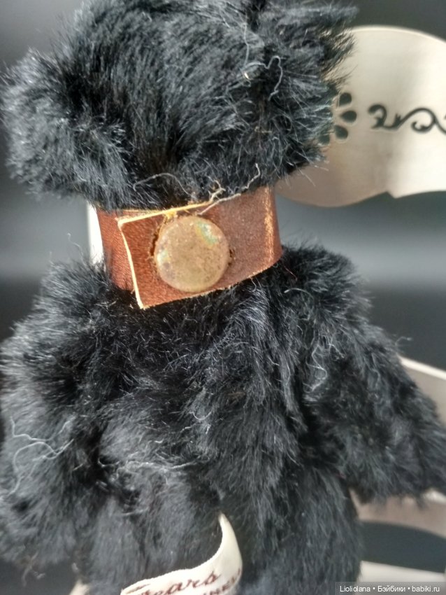 Мишка от Barbara McConnell. 14 см. Мохер 100% (фото 4)