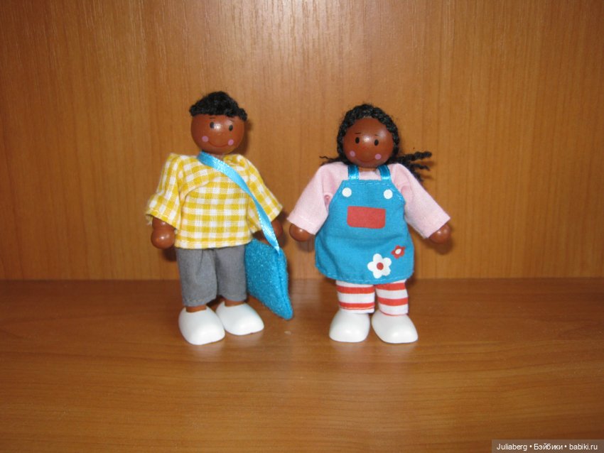 Набор куколок "Дети" (Серия "Розовый кукольный дом") от ELC. Актуально (фото 4)