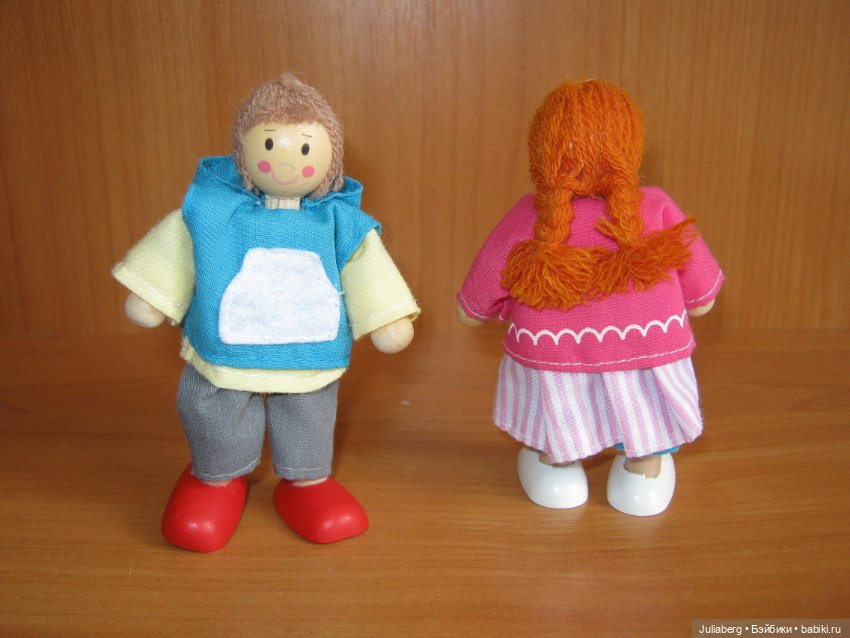 Набор куколок "Дети" (Серия "Розовый кукольный дом") от ELC. Актуально (фото 8)