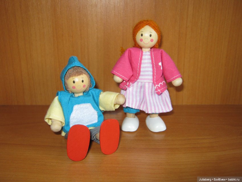 Набор куколок "Дети" (Серия "Розовый кукольный дом") от ELC. Актуально (фото 3)