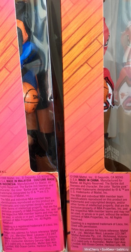Шарнирная Барби Баскетболистка / Chicago Bulls Barbie NBA