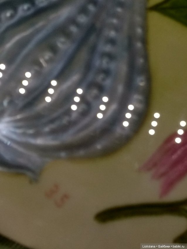 Фарфоровое панно с цветочной композицией #1 от Cybis. США (фото 10)