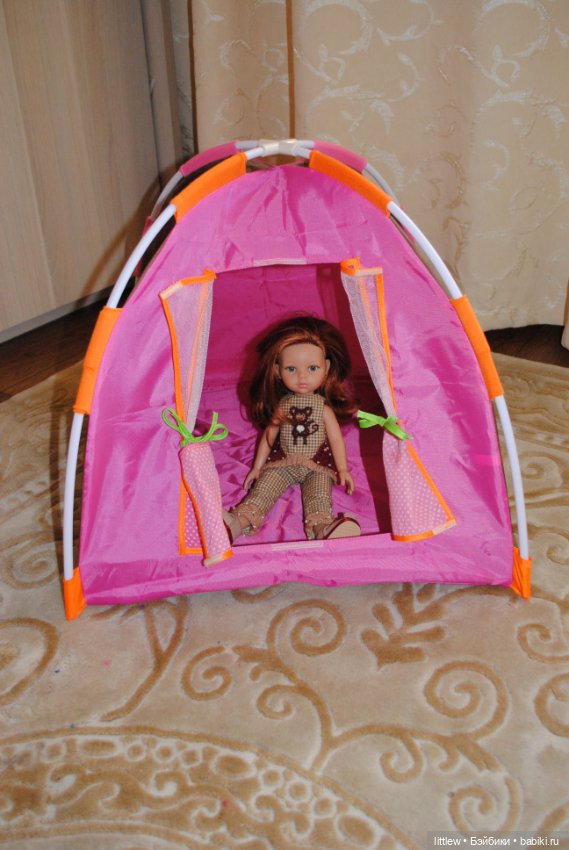 Весёлые игры в куклы – Палатка для БЕБИ Анабель! Видео игры Как Мама. Мультики для детей с Baby Bor