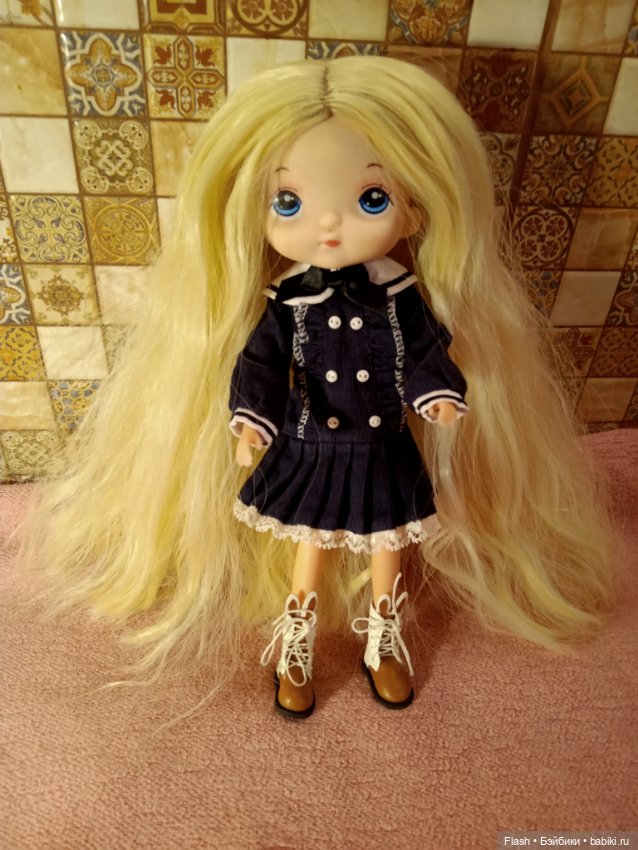 Кукла блондинка в винтажном стиле типa hola,monst= (фото 5)
