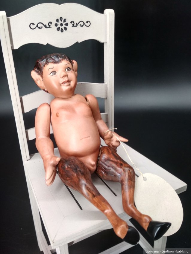 Пара редких малышей-панов от Candra Wright Justiss. 1999 год. Рассрочка (фото 6)