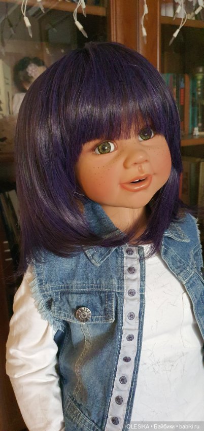 Продается новый парик для больших кукол Моники Левениг