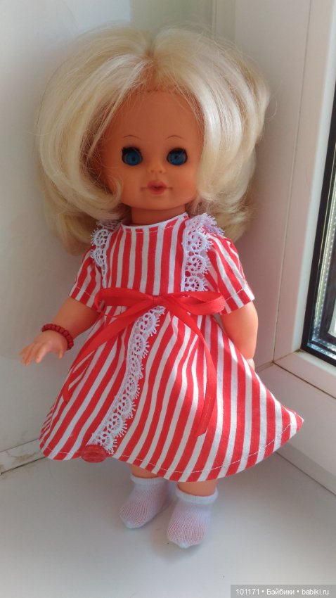 Кукла ГДР 70-80 годов 20 века 30 см Бигги номерная 30 210