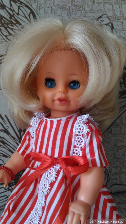 Кукла ГДР 70-80 годов 20 века 30 см Бигги номерная 30 210 (фото 4)